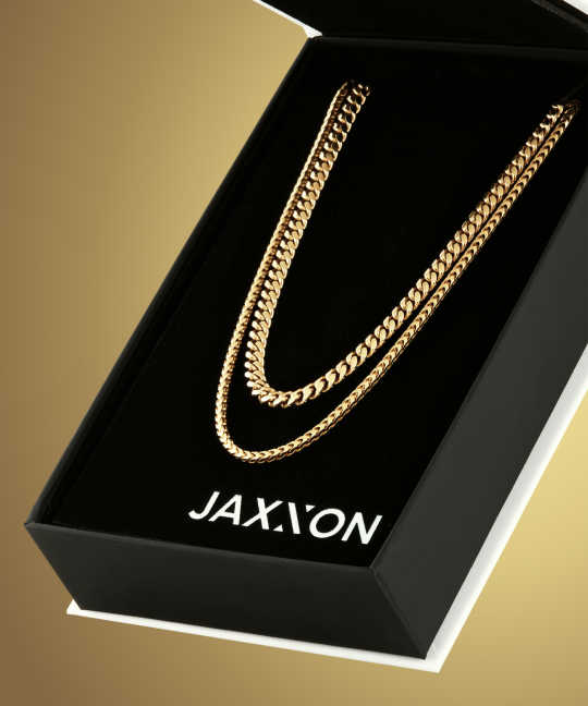 JAXXON 7mm Cuban Link Gold Chain | 17/19