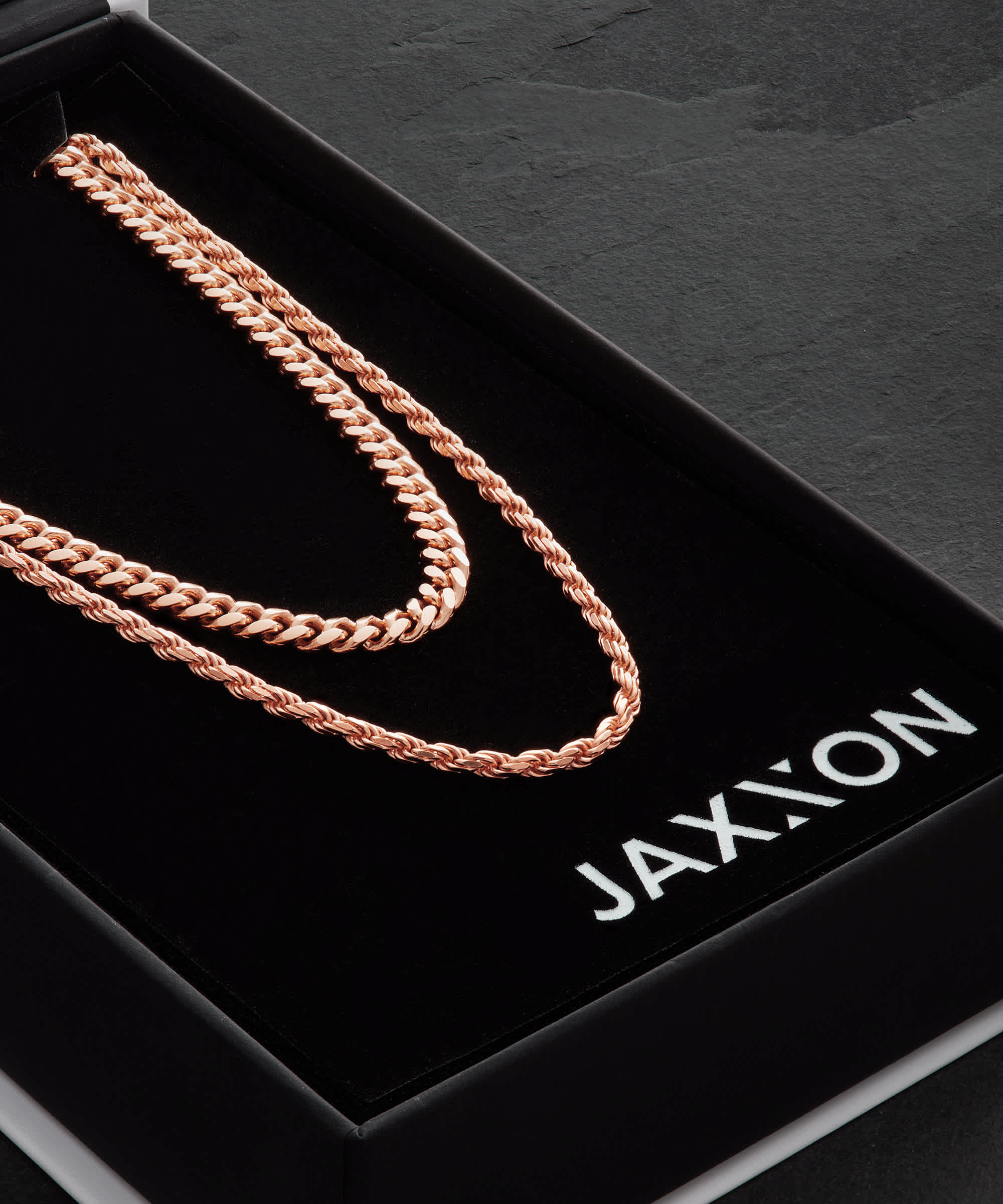 No Compromises - Cuban Rope Rose Gold