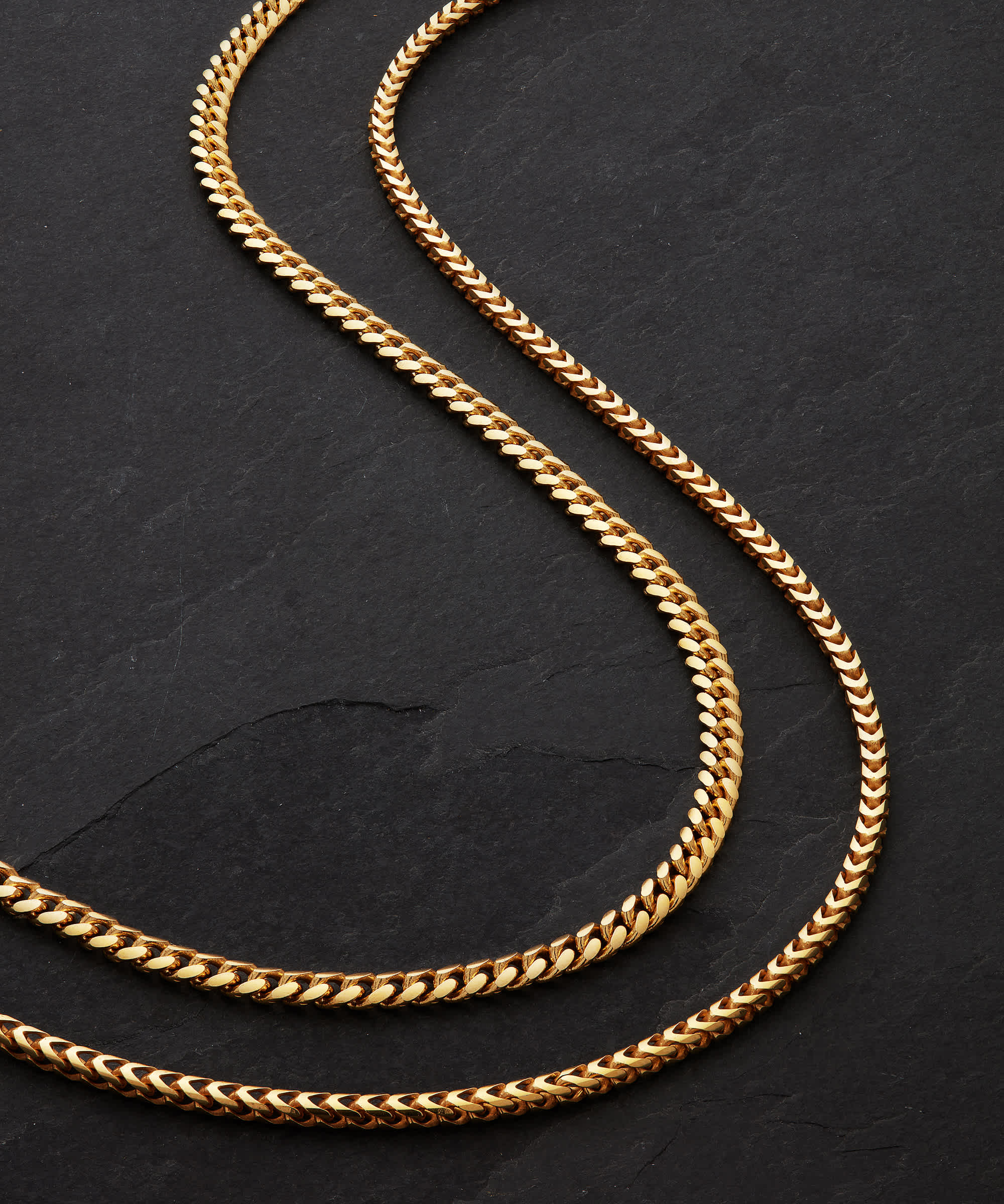 14K GOLD - Cuban + Franco Gold