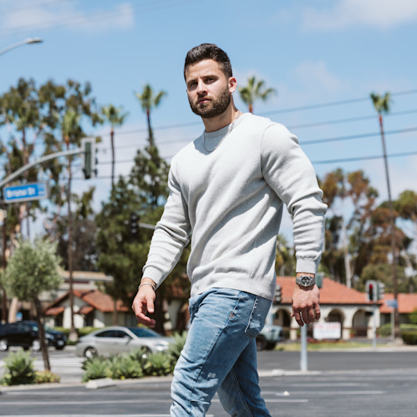 Tennis Chain Bracelet 4mm Men's Silver Bracelet JAXXON