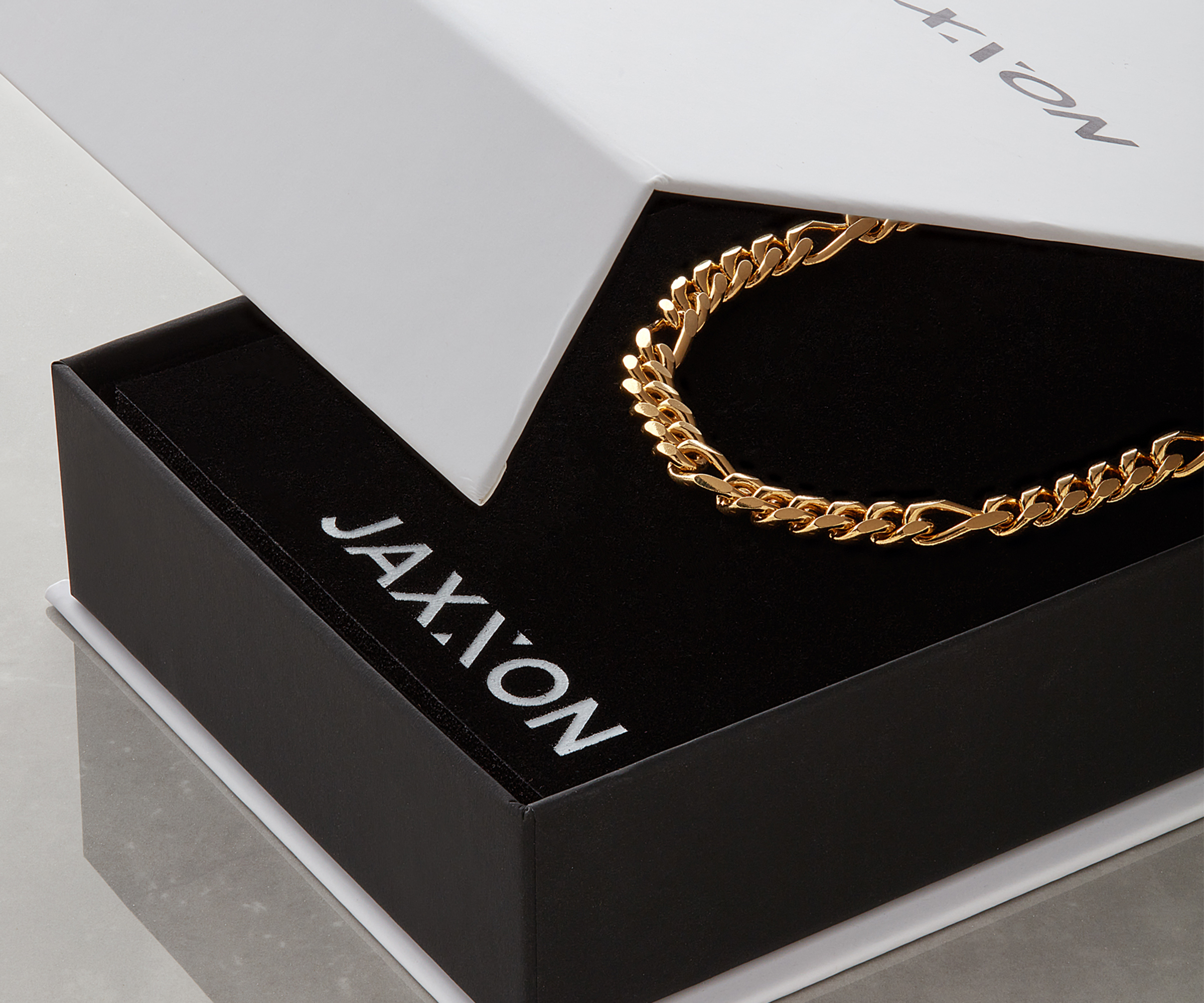 Cuban Link Chain 5mm Men's Gold Cuban Chain JAXXON