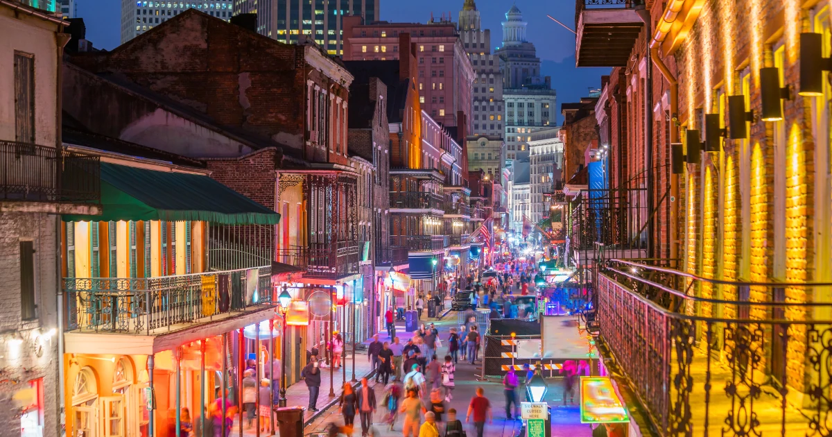 Louisiana Bourbon Street