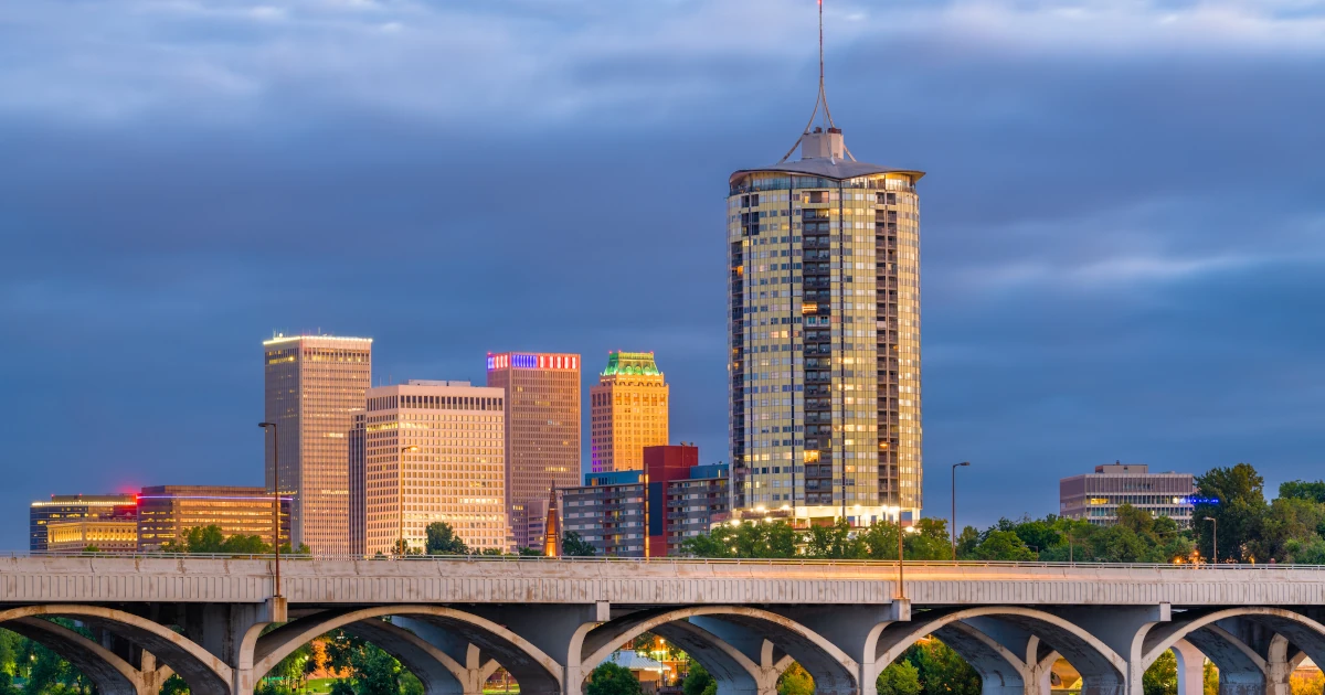 A view of the downtown Tulsa, Oklahoma skyline | Swyft Filings