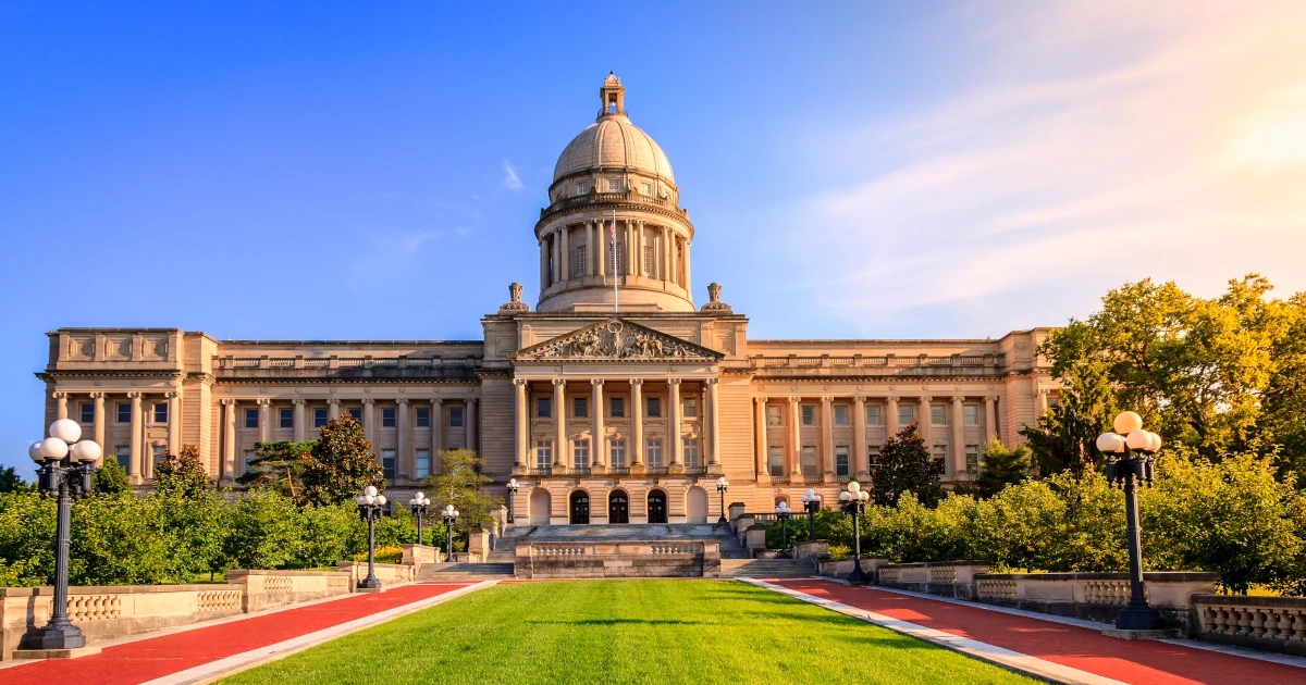 The Kentucky State Capitol building in Frankfort | Swyft Filings