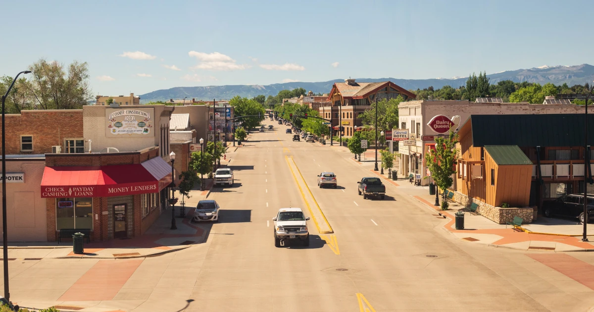 Sheridan, Wyoming main street