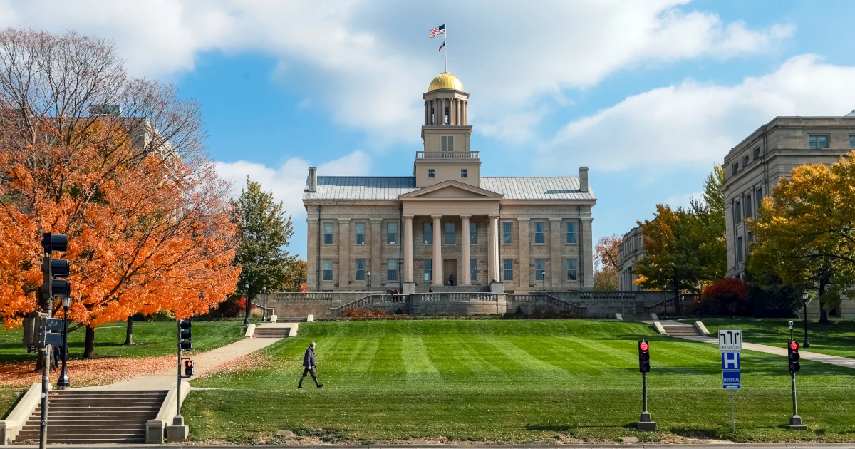 The capitol building in Iowa City | Swyft Filings