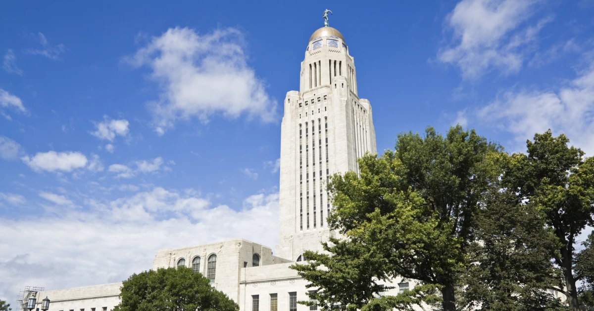 A view of the Capitol Building in Lincoln, Nebraska | Swyft Filings