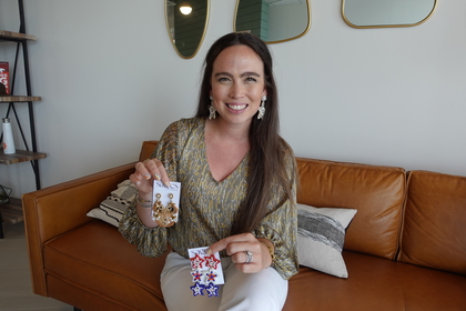 Sagres’ Amanda Toudouze Makes Show-Stopping Earrings Accessible