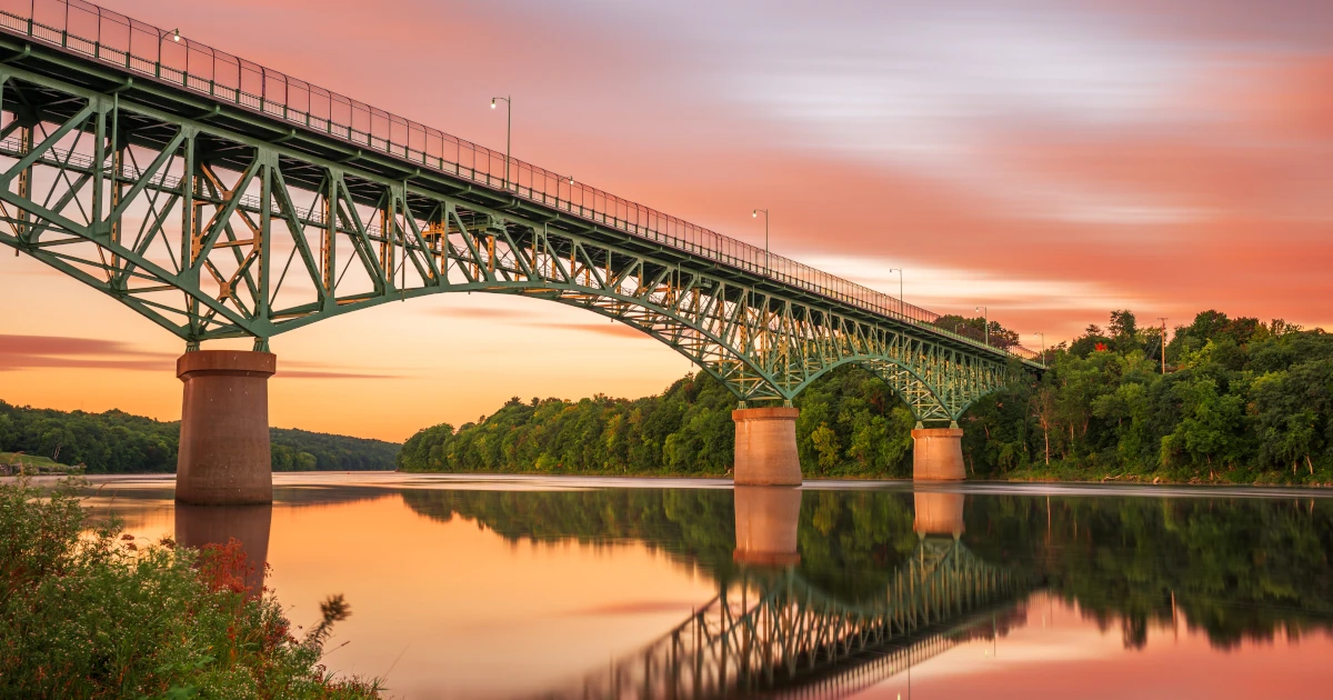 The Memorial Bridge in Augusta, Maine | Swyft Filings