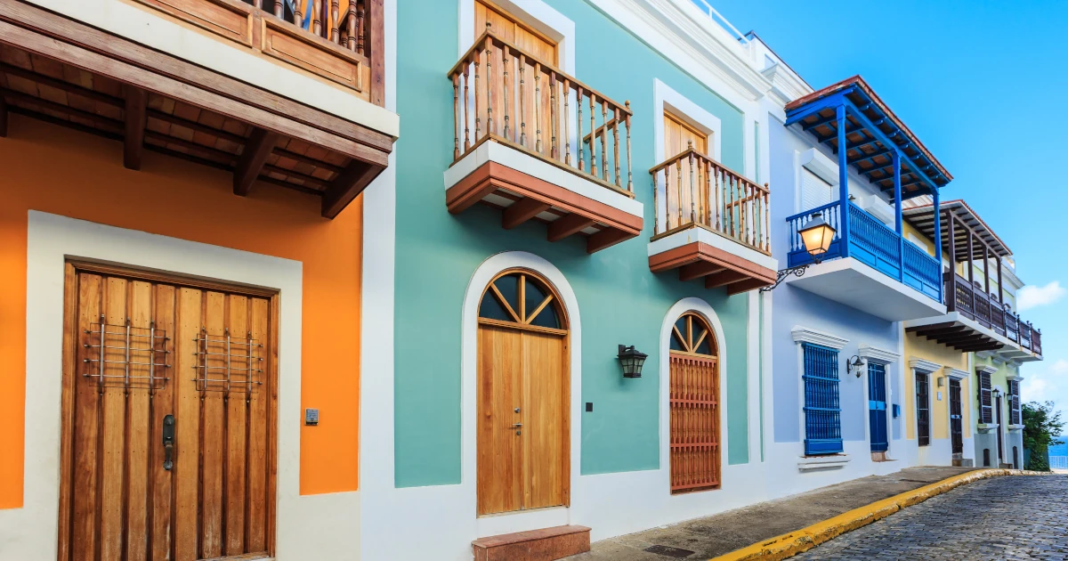 A strip of colorful building in San Juan, Puerto Rico | Swyft Filings