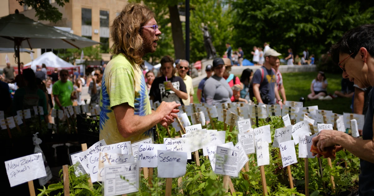 Dane County Farmers- Market in Wisconsin