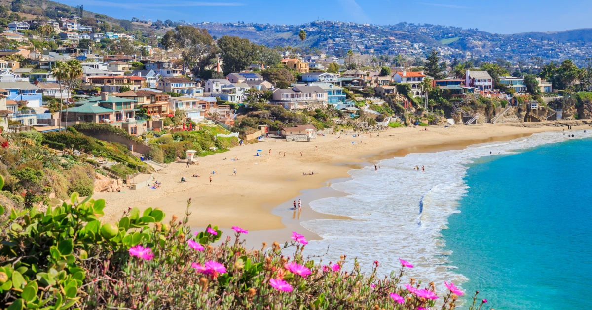 A view of Laguna Beach in Orange County, California | Swyft Filings