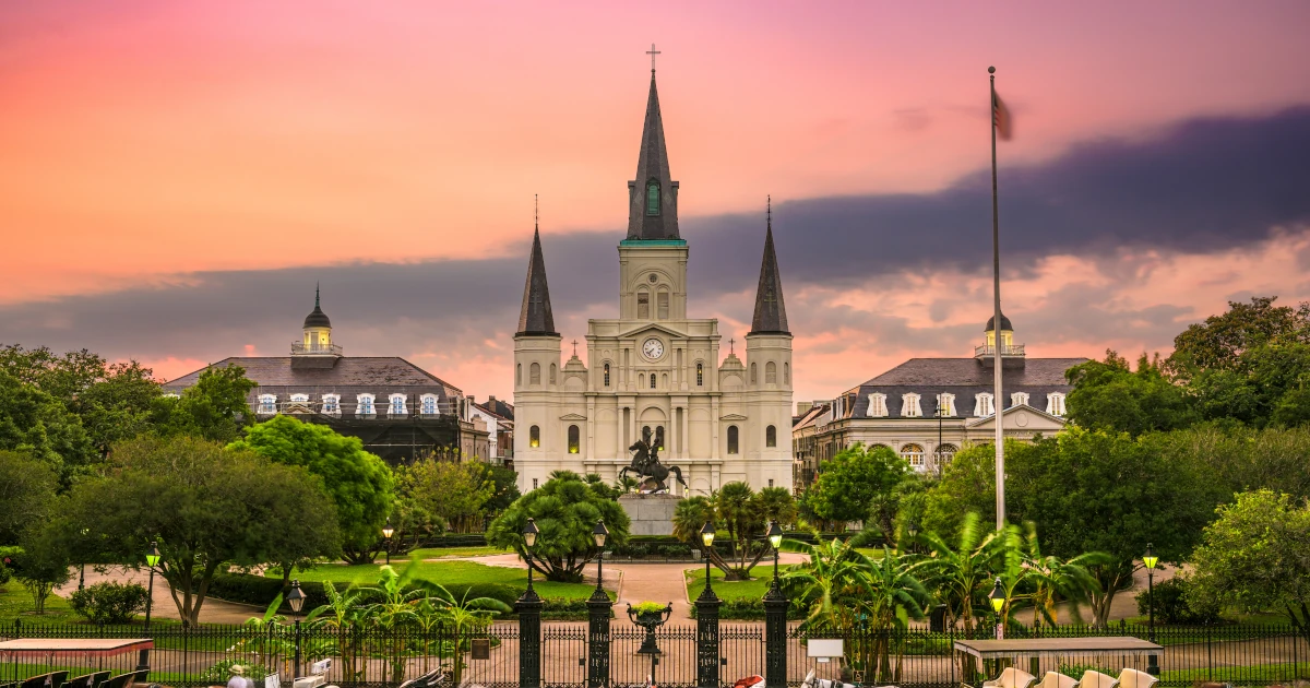 Jackson Square in the New Orleans French Quarter, Louisiana | Swyft Filings