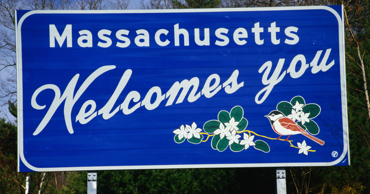 State of Massachusetts Welcome Sign | Swyft Filings