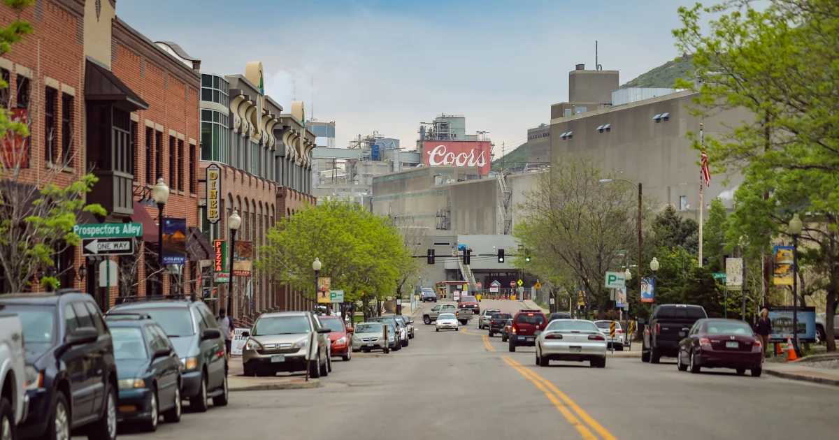 How to start an LLC in Colorado. Golden street.