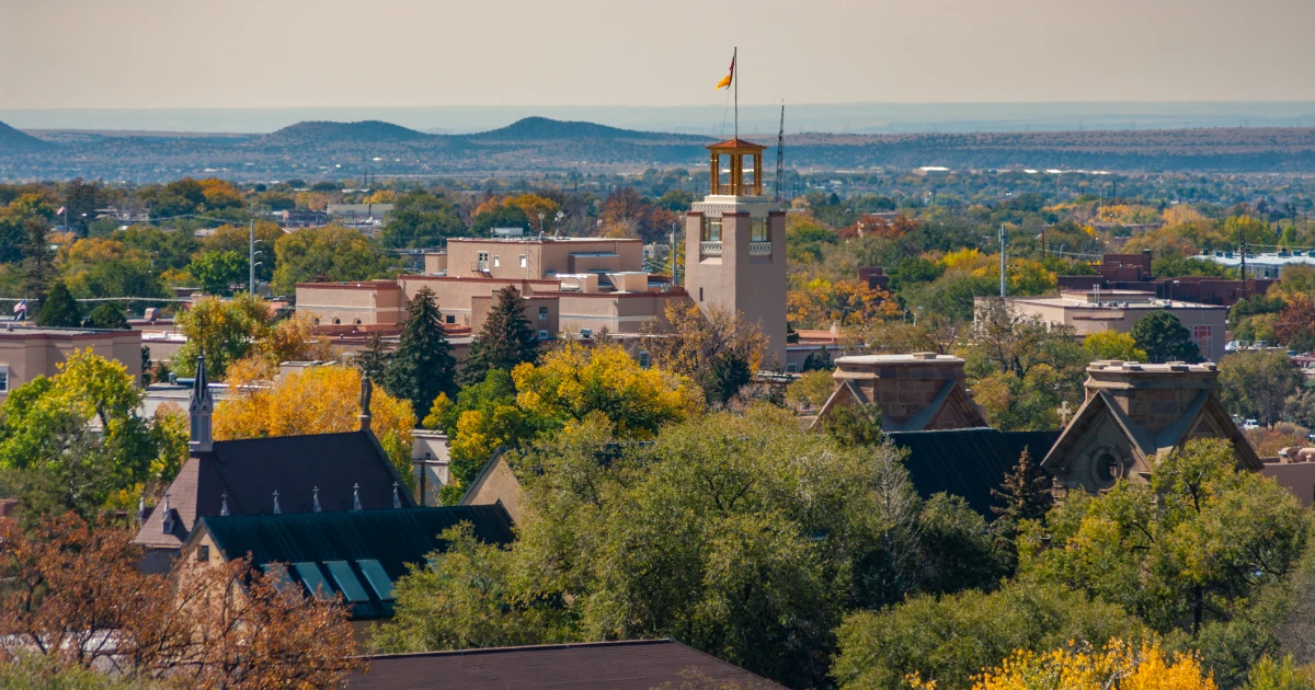 Views of Santa Fe New Mexico