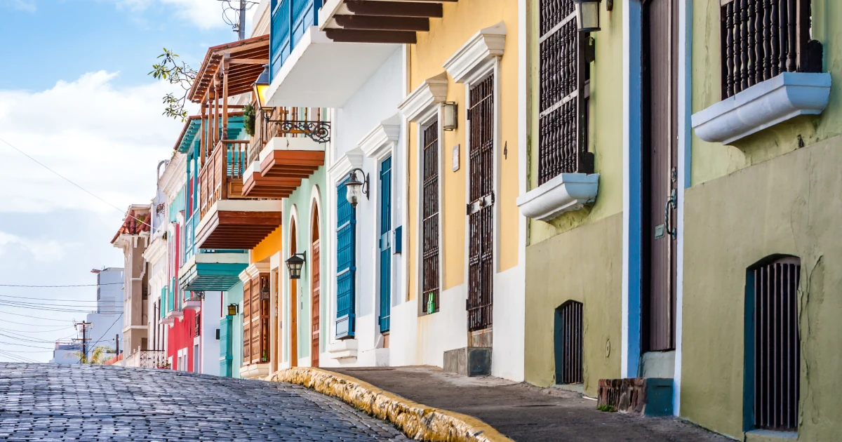 A colorful street in San Juan, Puerto Rico | Swyft Filings