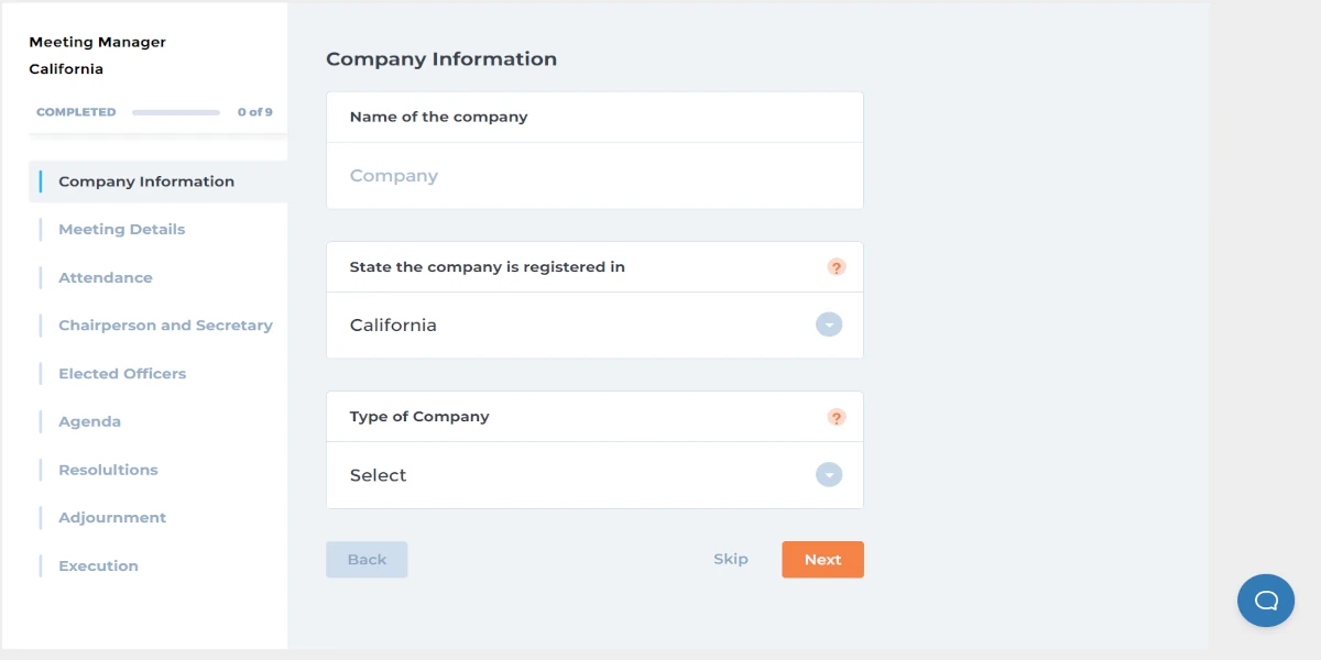 Meeting Minutes Manager Screenshot 3