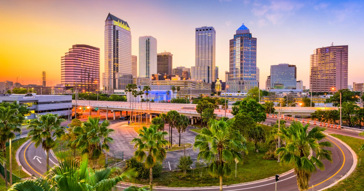 The downtown skyline of Tampa, Florida | Swyft Filings