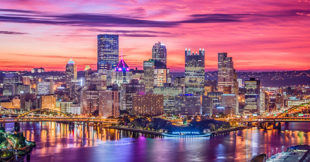 A view of downtown Pittsburgh, Pennsylvania | Swyft Filings