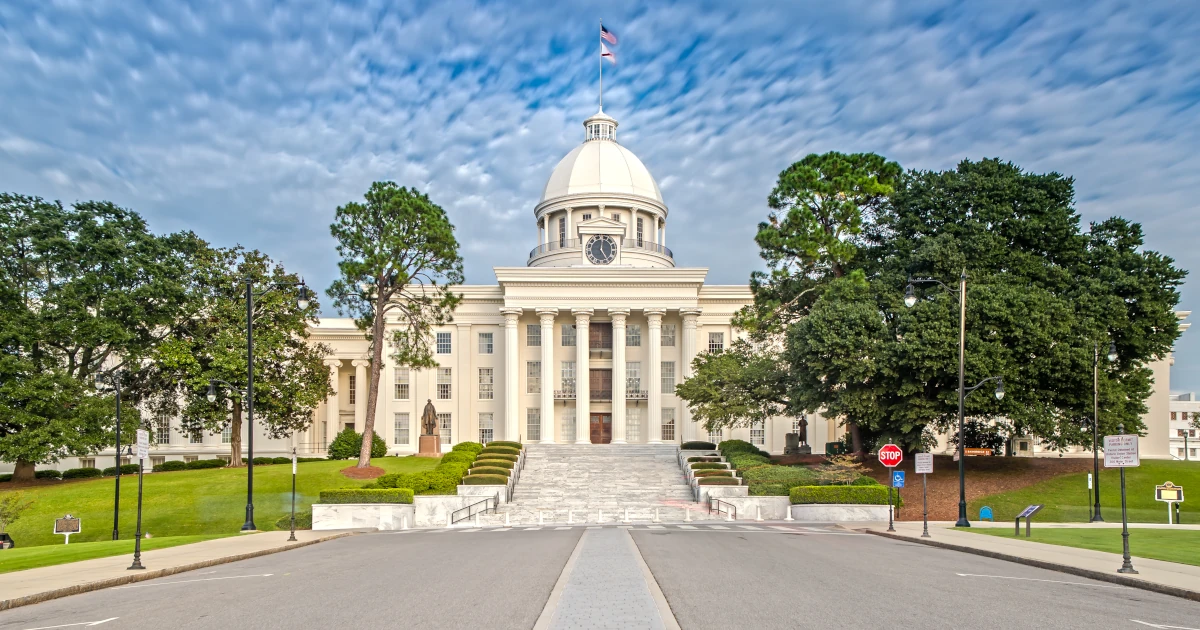 Alabama State Capitol in Montgomery