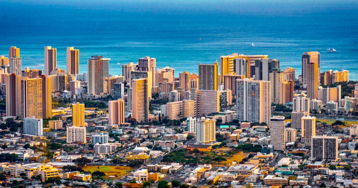 A view of the downtown Honolulu skyline in Hawaii | Swyft Filings