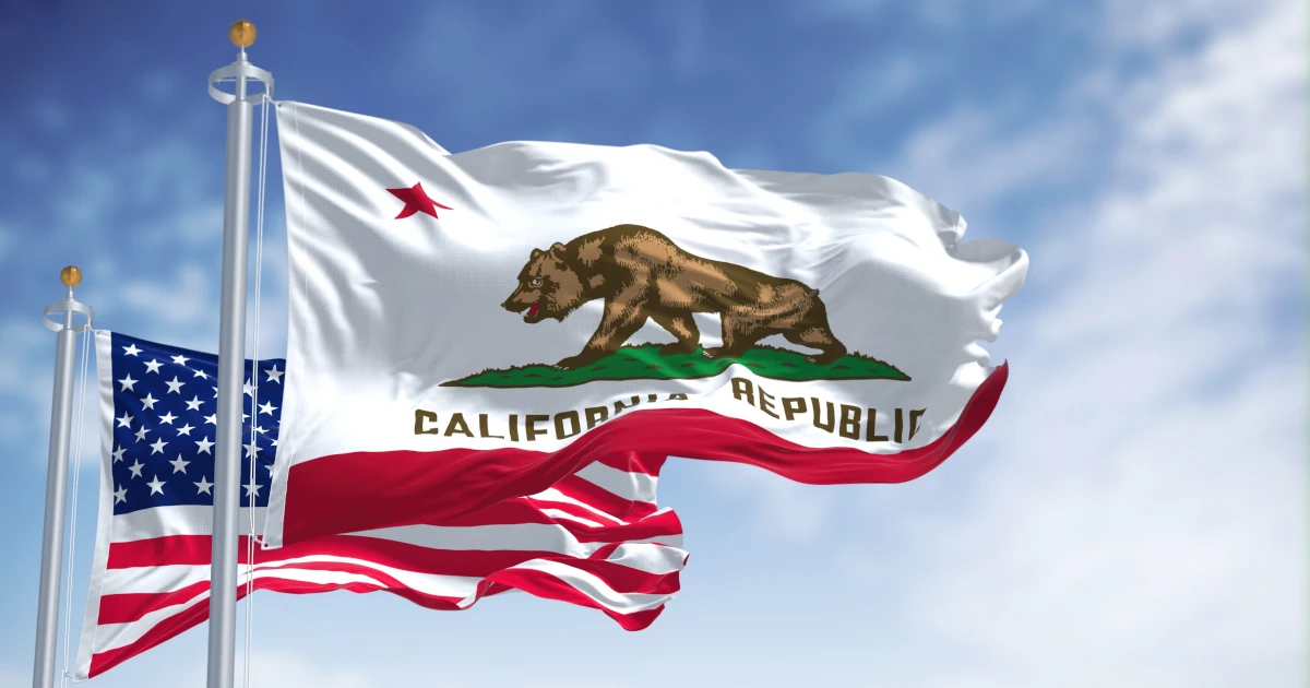 A flag for the state of California | Swyft Filings