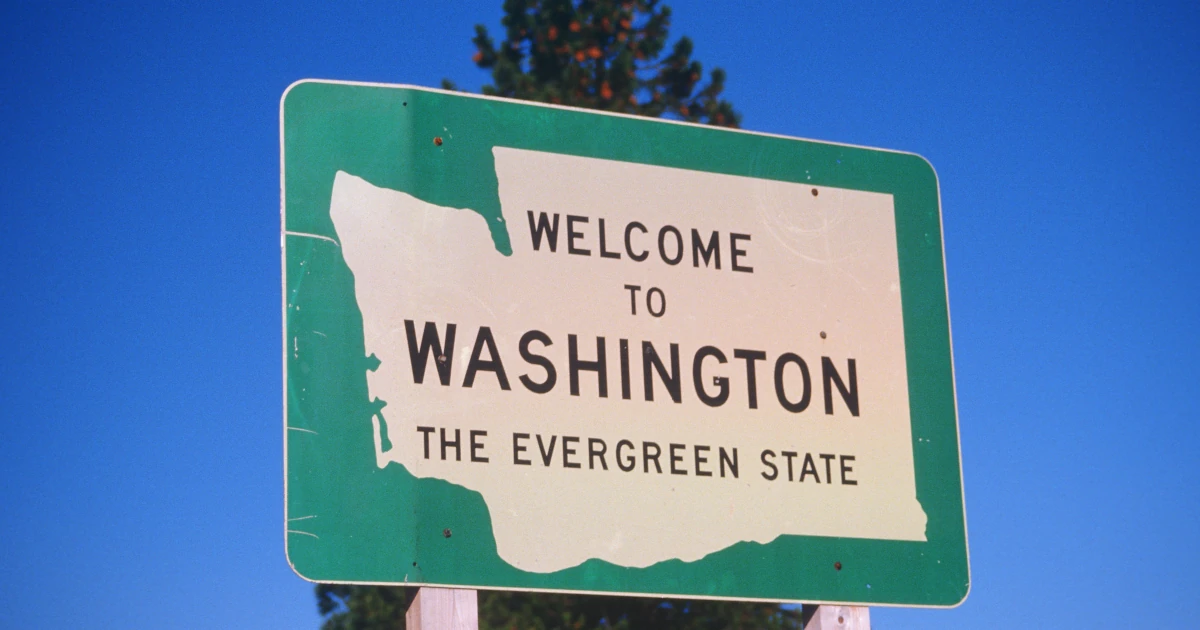 Welcome to Washington State Sign