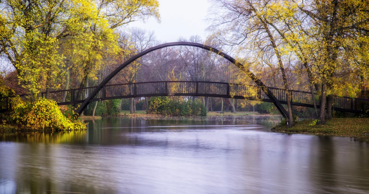 The Tenney Park bridge in Wisconsin | Swyft Filings