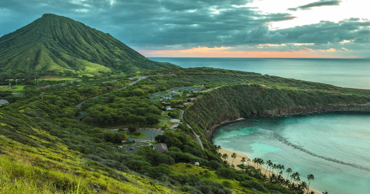 A view of the Koko Head Crater on the Oahu Island of Hawaii | Swyft Filings