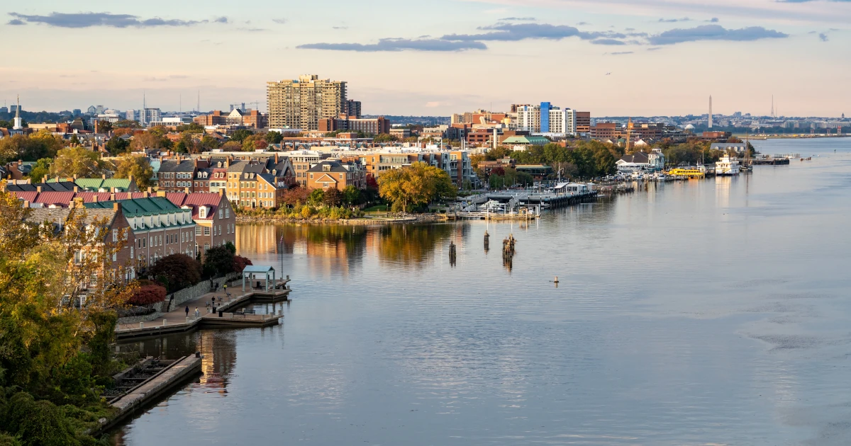 A view of the Potomac River in the state of Virginia | Swyft Filings