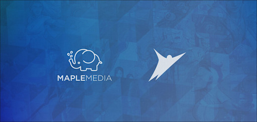 Maple Media & Skybound Logos