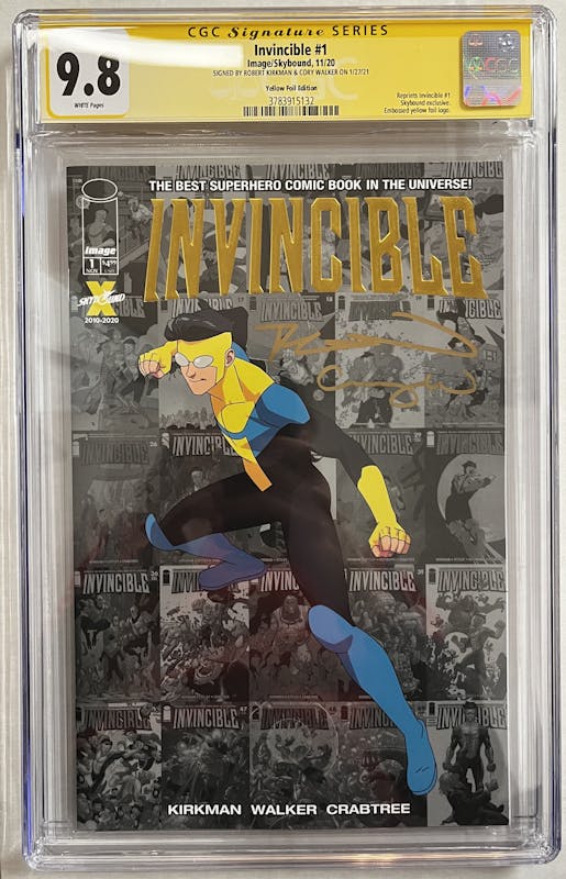 Invincible #1 Yellow Foil