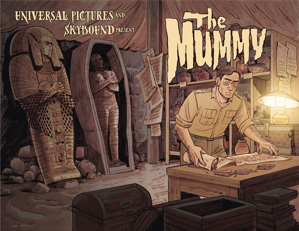 The Mummy pages 4 & 5