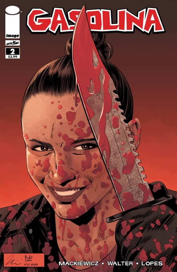 Gasolina Issue 2 The Walking Dead Tribute Variant