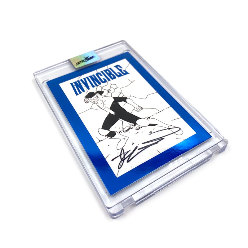 Invincible Signed Slab Card Front