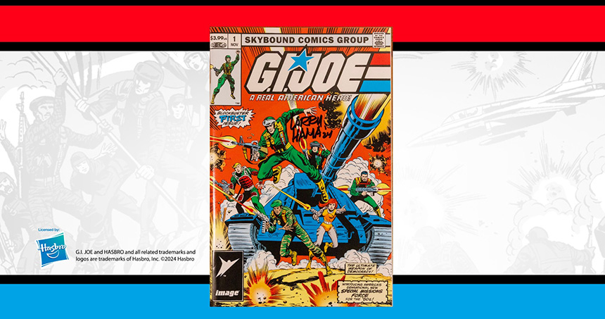 Signed GI Joe Giveaway