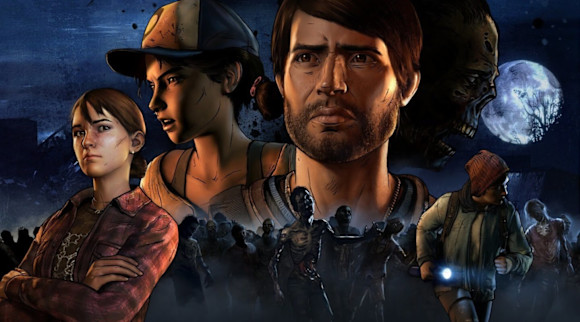 Cover graphic for Telltale's The Walking Dead: A New Frontier