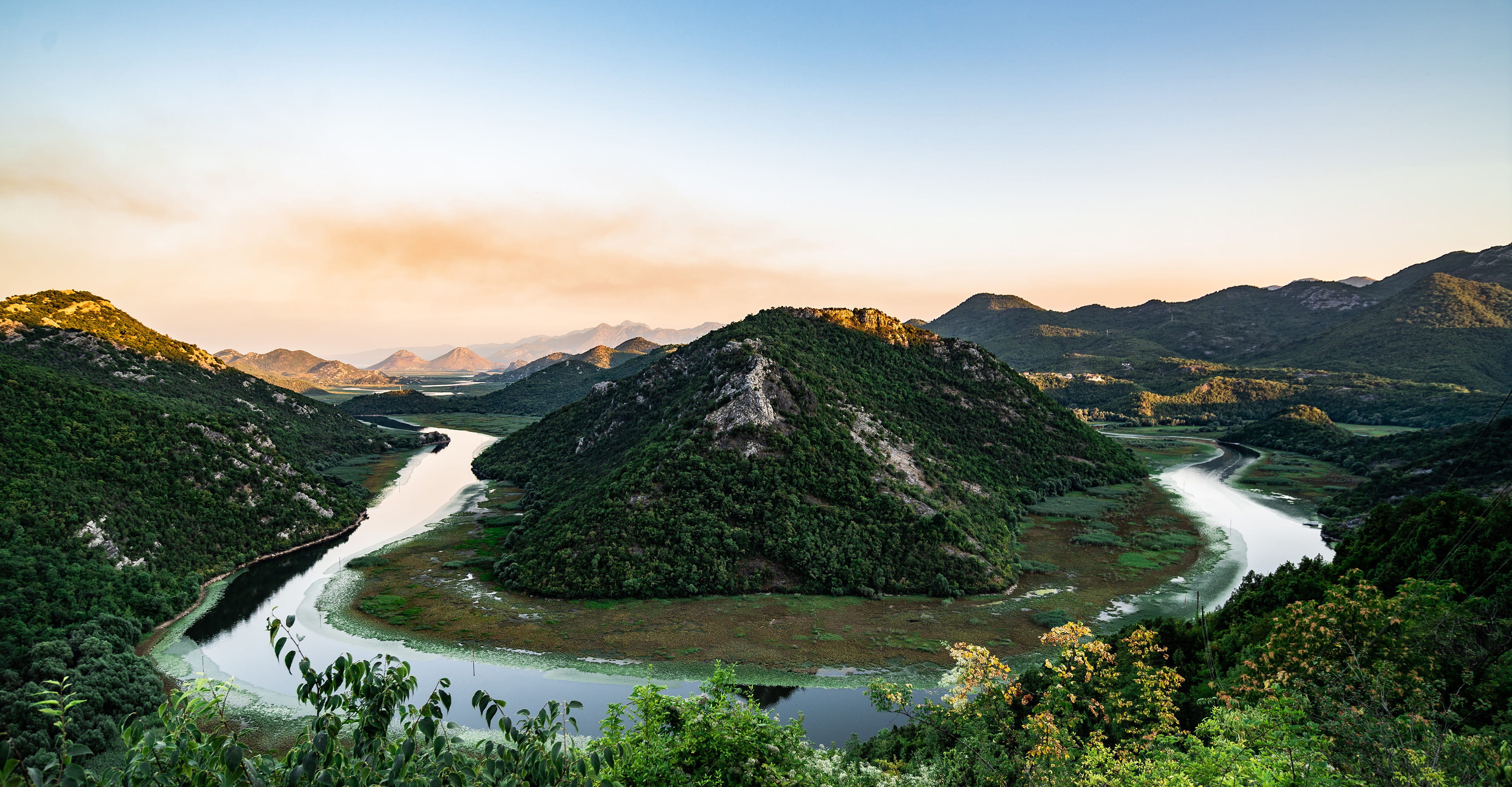 Online-Reiseführer Montenegro - Die Regionen - Die Natur in der Zentralregion