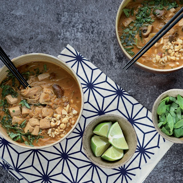 Soupe thaï au lait de coco