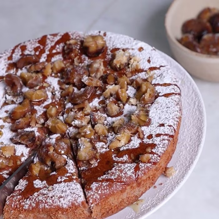 Gâteau à la châtaigne