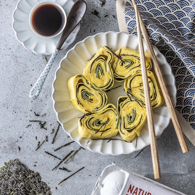 Recette de Makis d'Omelette aux Algues