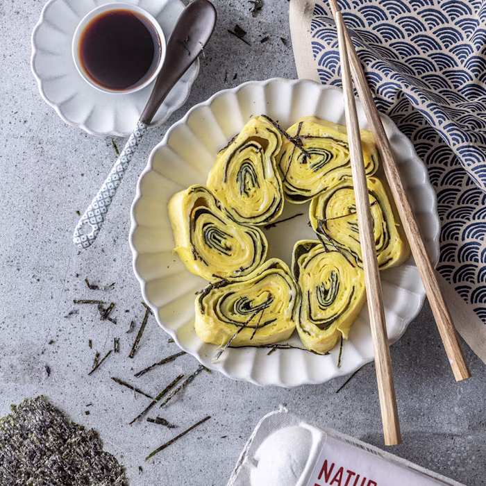 Recette de Makis d'Omelette aux Algues