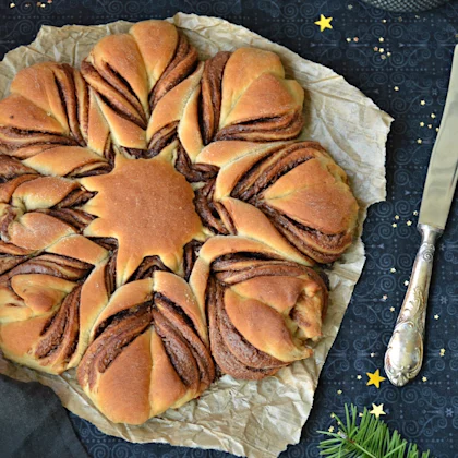 brioche flocon au chocolat