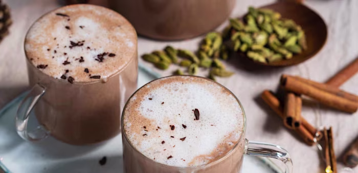 boissons chaudes et gourmandes