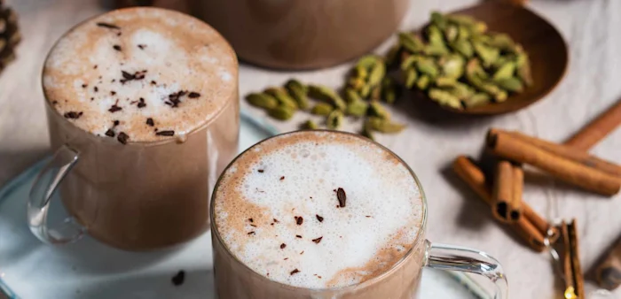 boissons chaudes et gourmandes