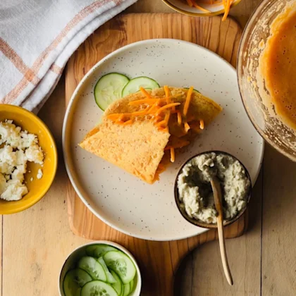 Wrap de lentilles de corail