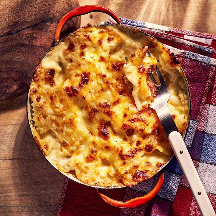 Gratin de pâtes au fromage