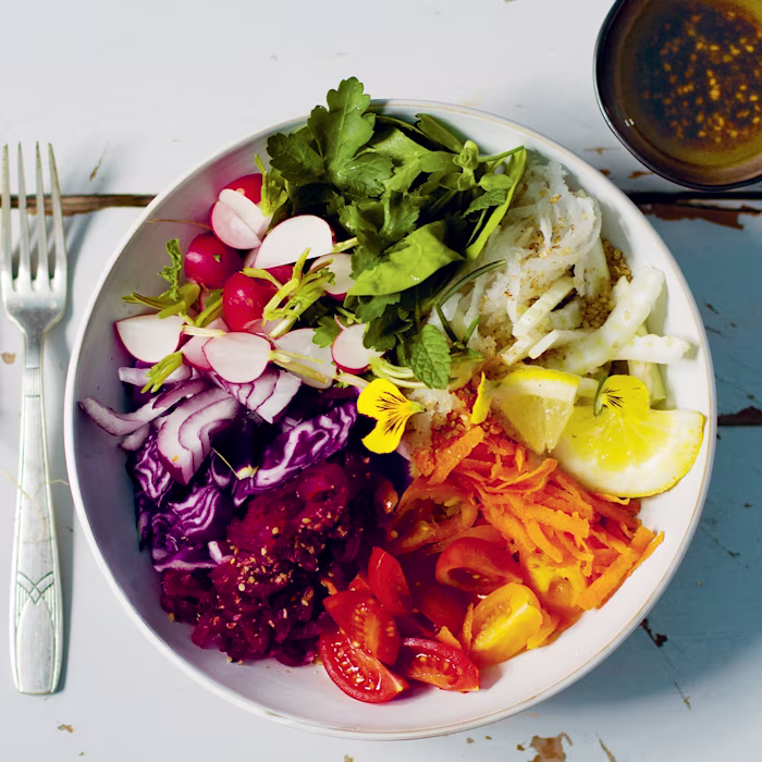 Salade rainbow bowl