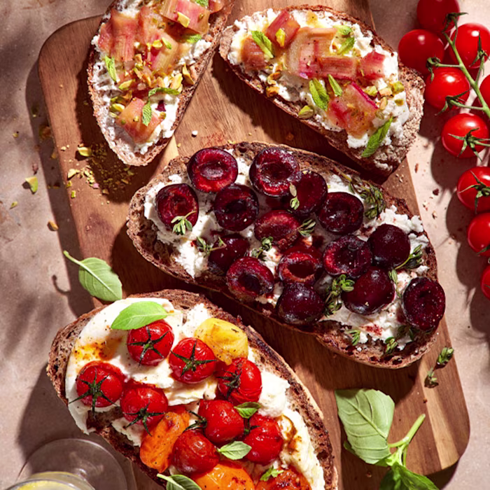 Tartines apéritives